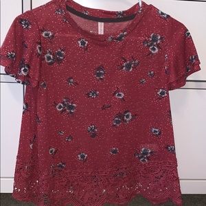 FLORAL TOP
